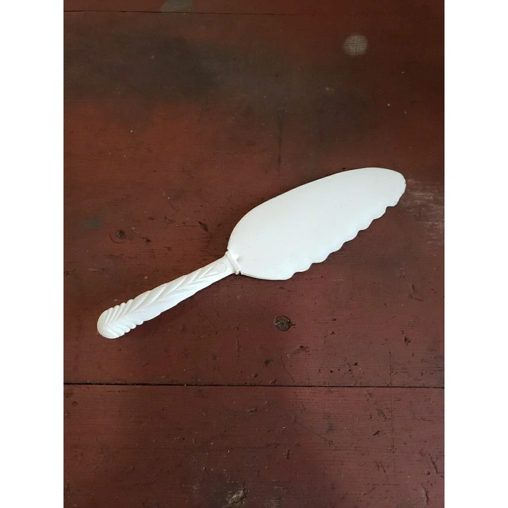 VTG Advertising Plastic Cake Server JOHNSON'S‎ BAKERY - MIRACLE MILE LOS ANGELES